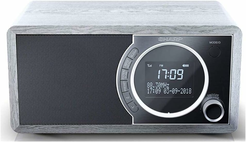 Радиоприемник Sharp DR-450(GR) цвет темно-серый