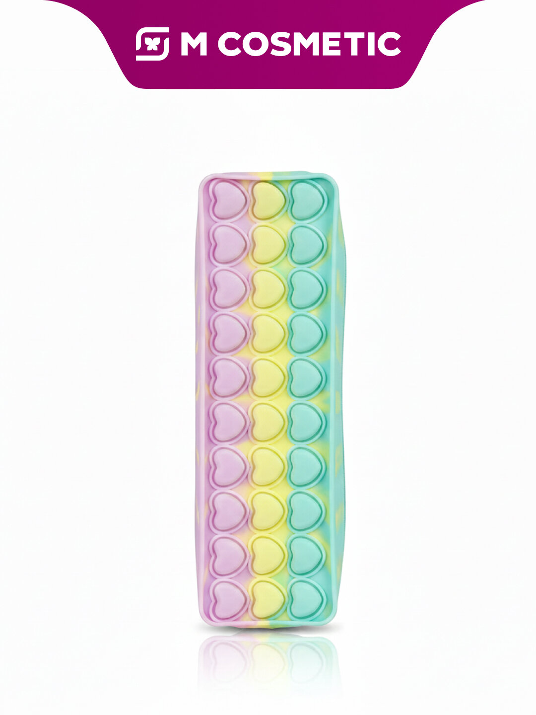 Пенал "Popit", силикон, для хранения канцтоваров, антистресс