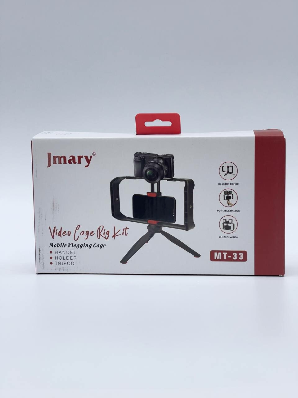 Комплект для видеосъемки Jmary MT-33, штатив и стабилизатор для телефона.