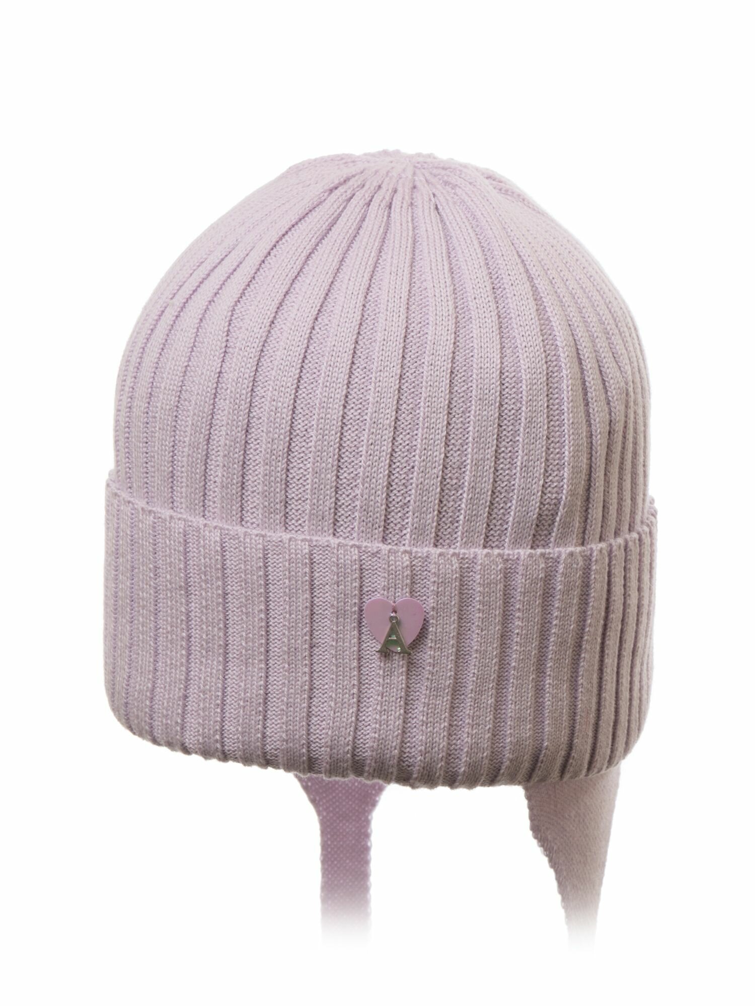 Шапка-бини Андерсен Весна-лето 2024 для девочек, размер 50-52, сиреневый — фото 1