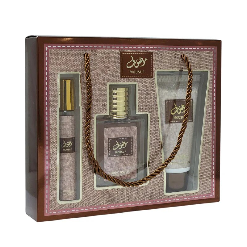 Подарочный набор "Mousuf" от Ard Al Zaafaran, для мужчин, 3 в 1, мужской парфюм