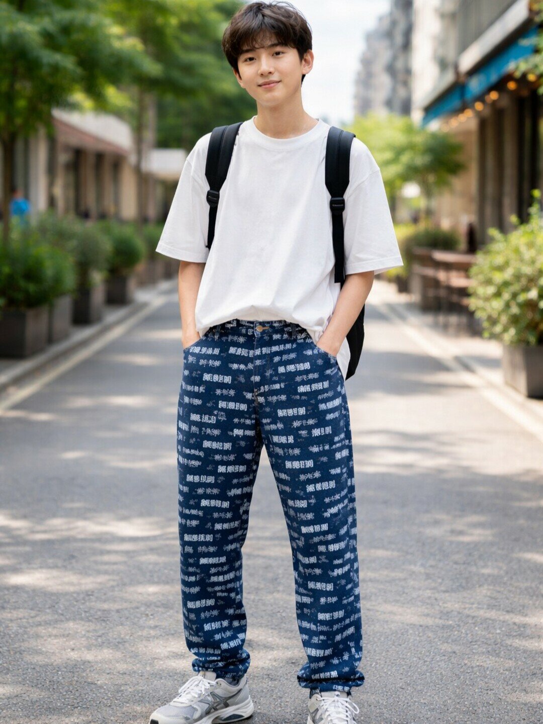 Джинсы трубы  NOMANUAL