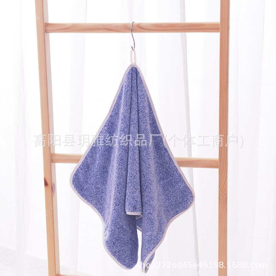 Коралловая флисовая салфетка 35x75 см, мягкая, не линяющая, для лица и тела, синий цвет, премиум качество