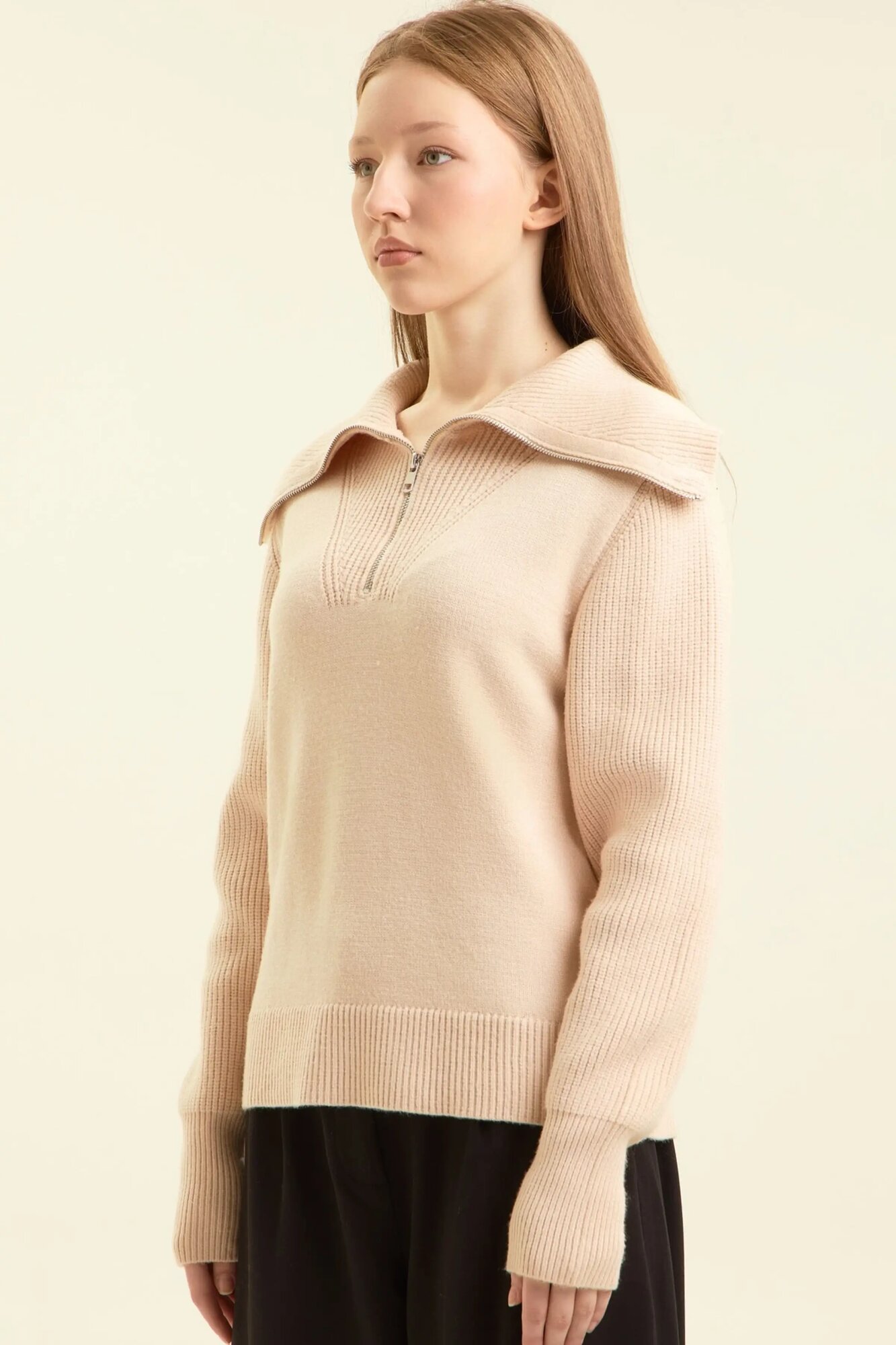 Свитер Selfie, размер S, , айвори — фото 1