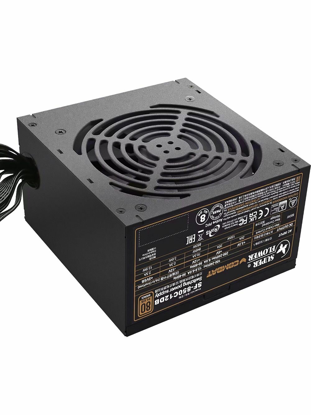 Блок питания для ПК SUPER FLOWER Combat DB 850W (SF-850C12DB) — фото 1