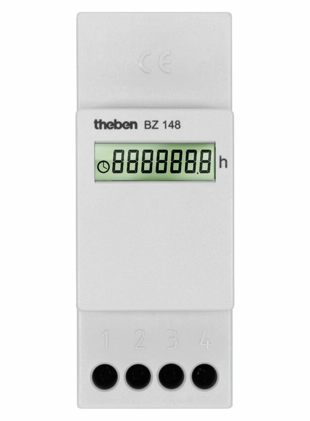 Счетчик часов наработки цифровой Theben BZ 148 (1480000)