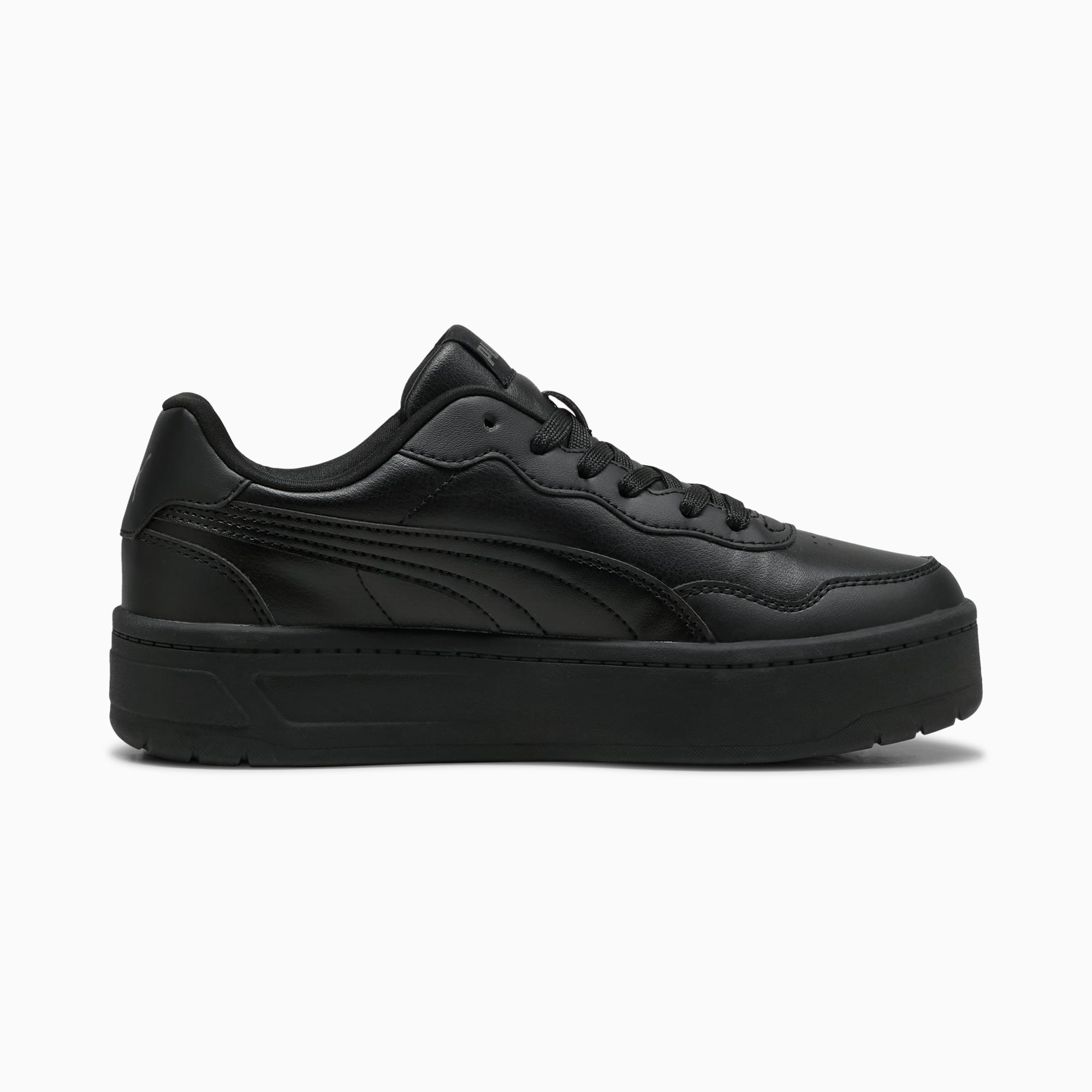 Кеды PUMA Court Lally Skye, размер 3.5 UK, черный