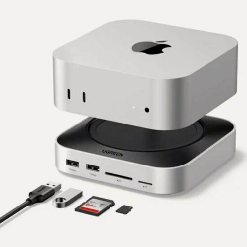 Изображение товара Док-станция Ugreen CM841 11-in-1, темно-серый(65487)
