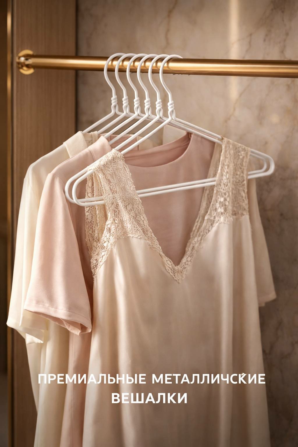 Вешалка для одежды — практичное и надежное решение Тонкая, но прочная металлическая