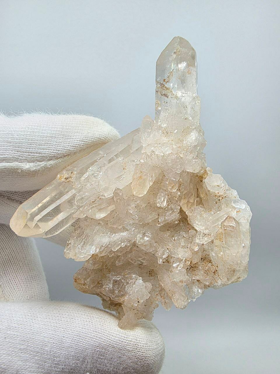 Горный хрусталь (Щётка) 73 мм, 51 г, Россия, Дальний Восток