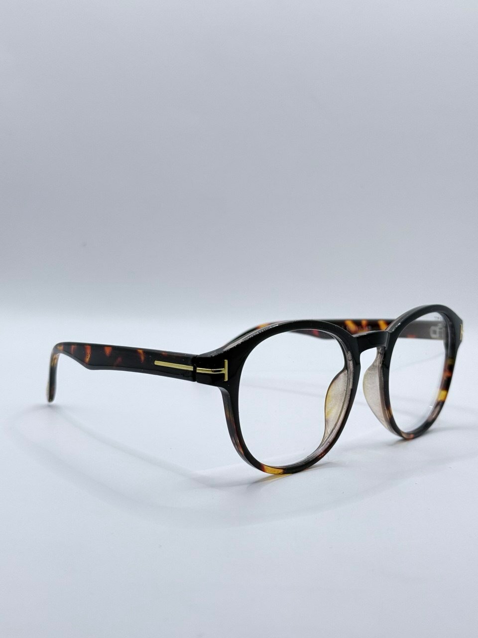 Солнцезащитные очки Tom Ford, черный, бесцветный, серый — фото 1