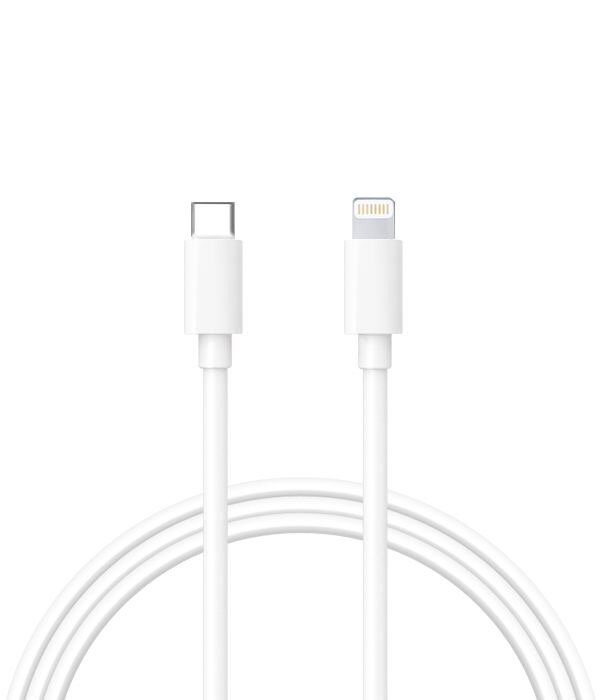 Кабель Type kabel, Type-C, Lightning, для iPhone, быстрая зарядка 20w — фото 1