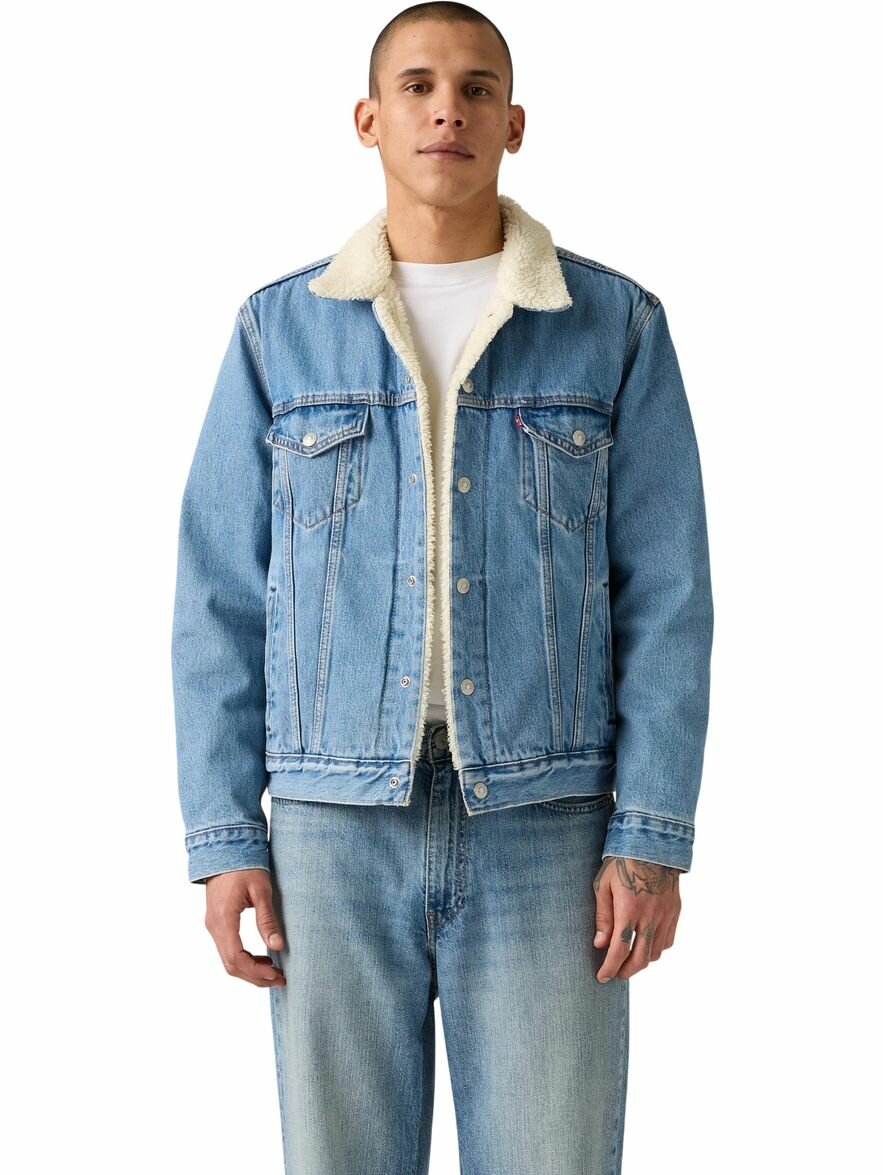 Куртка джинсовая Men Type III Sherpa Trucker Jacket