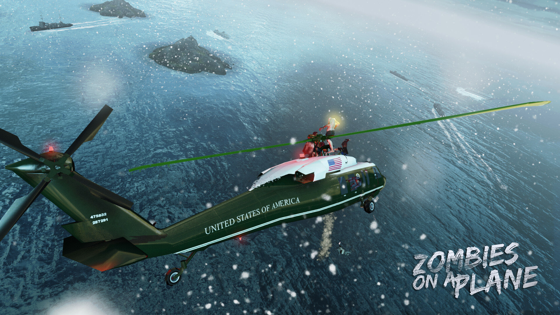 Zombies on a Plane - Helicopter DLC Steam Ключ • Активация Steam