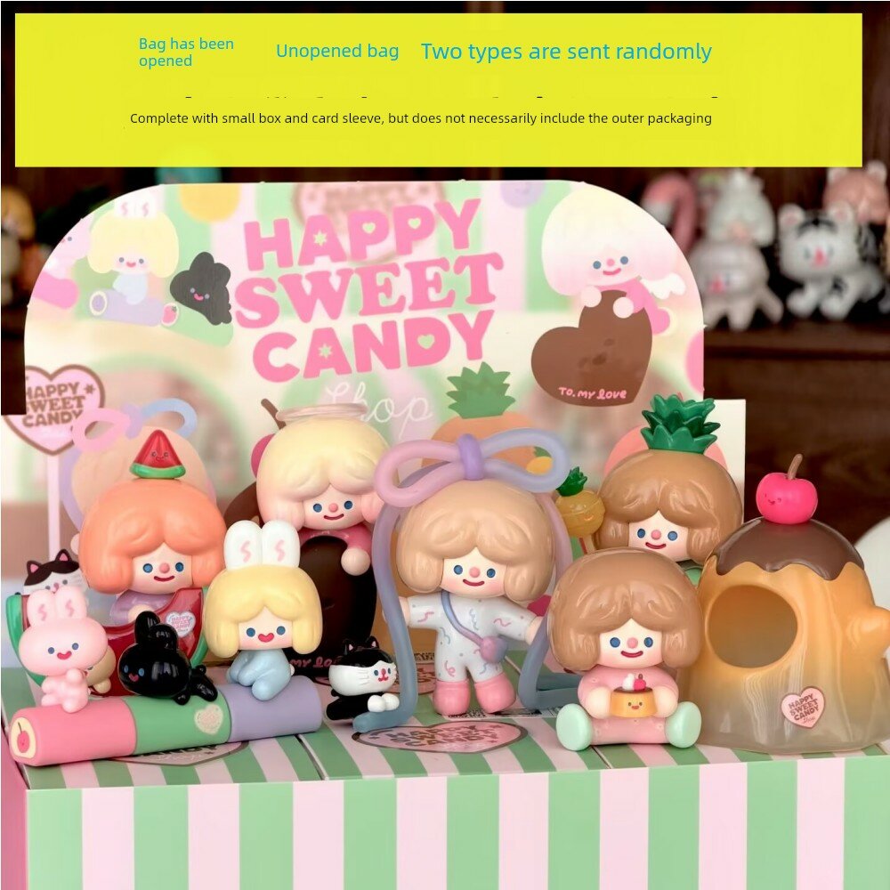 Коллекционный набор из 6 фигур RiCO Happy Supermarket Series, декор для стола