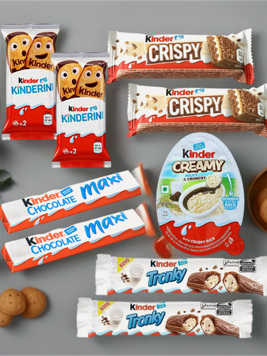 Изображение товара Kinder шоколадные батончики, ассорти набор, 240 г (Германия)