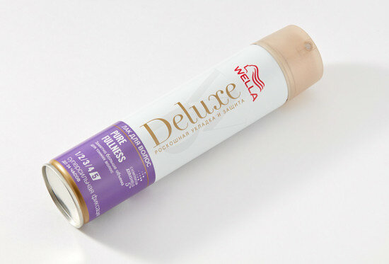 Мусс для волос Wella Deluxe Pure Fullness, для укладки, 200мл — фото 1