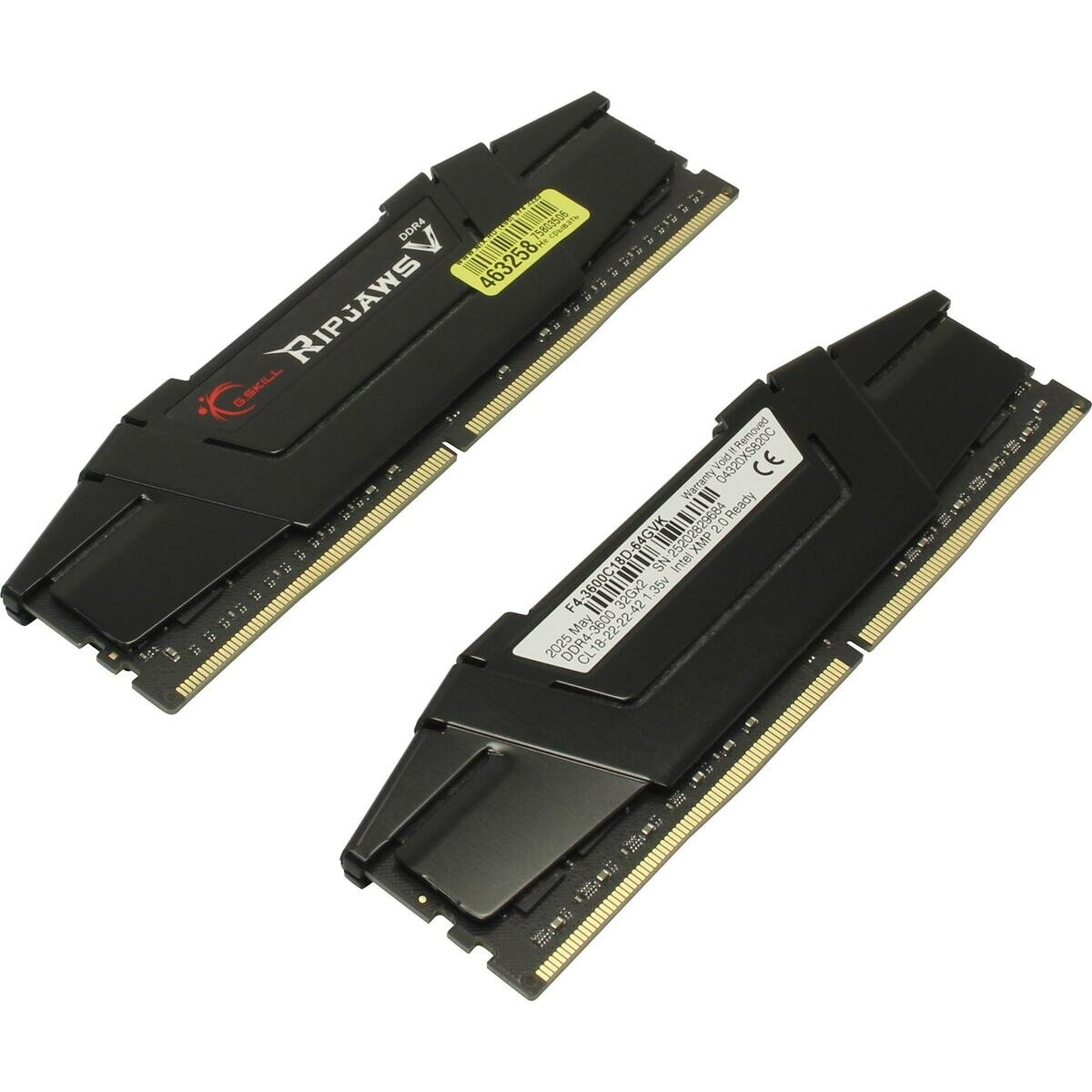 G.skill Ripjaws V F4-3600C18D-64GVK