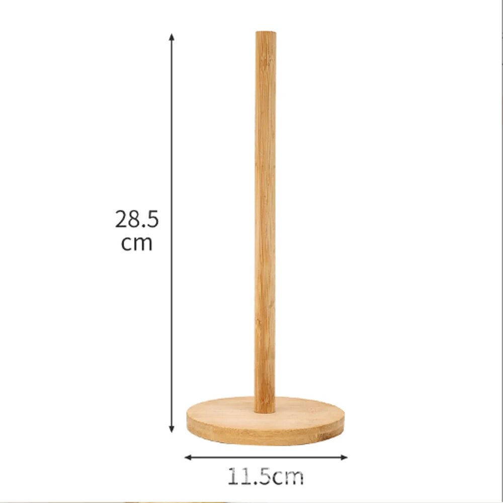 Бамбуковый держатель для бумажных полотенец alone
