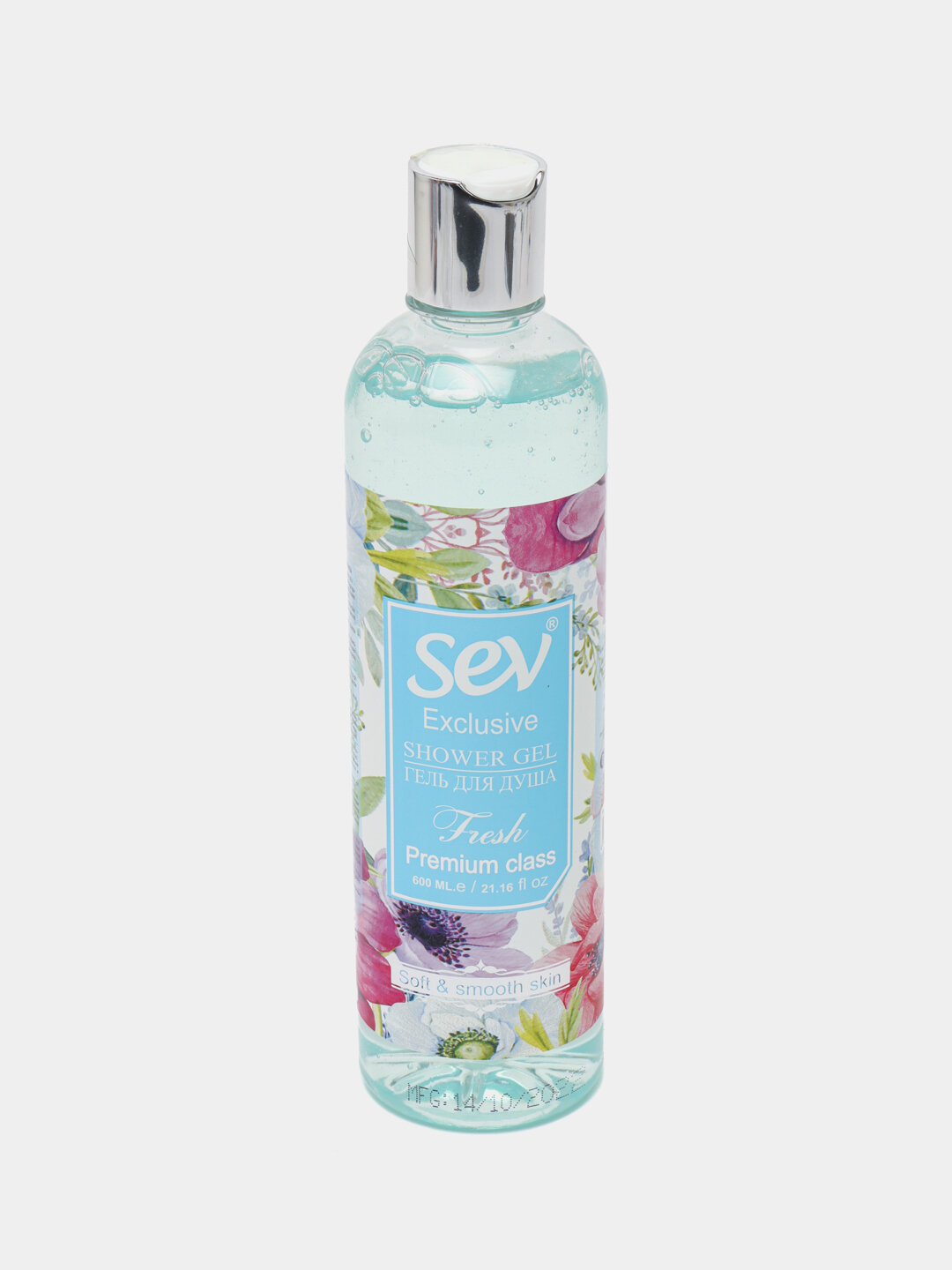 Sev Fresh – гель для душа 600 мл с легким ароматом и глубоким очищением