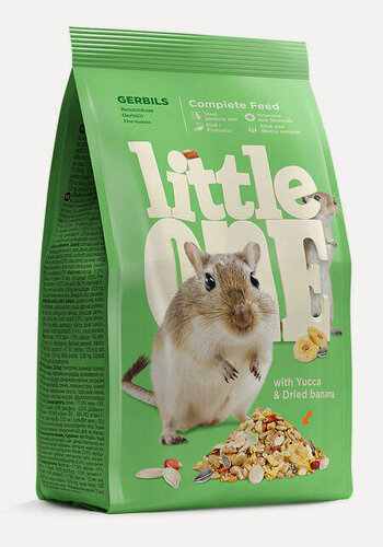 Изображение товара LITTLE ONE 10 шт по 400 г корм для песчанок
