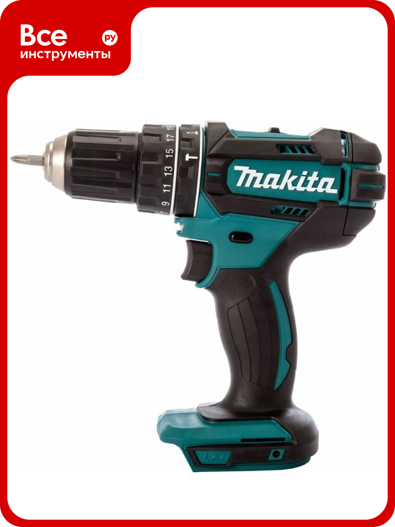 Аккумуляторная ударная дрель-шуруповерт Makita DHP482Z