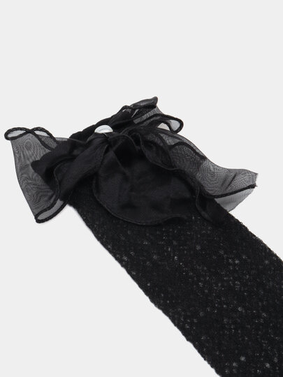 Гольфы  one size, комплект, 2 пары, размер one size, черный/черный — фото 1