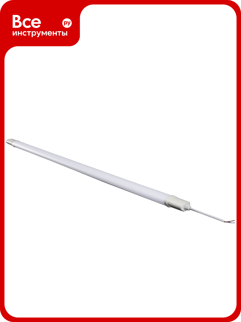 Линейный светильник Ecola LED linear IP65 замена ЛПО 40W 220V 6500K 1245x56x32 LSTD40ELC