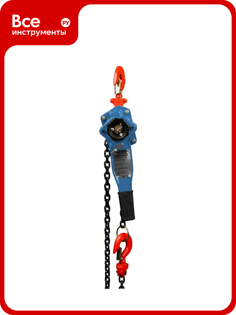 Ручная рычажная таль GEARSEN HSH-C 0,75т х 3м GHSHC 07530
