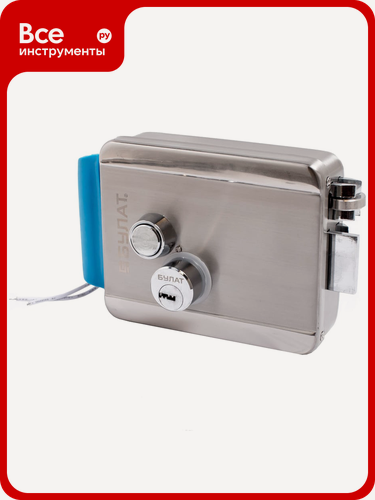 Изображение товара Накладной электромеханический замок булат ЗЭМн 850 НС нержавеющая сталь для калиток И ворот