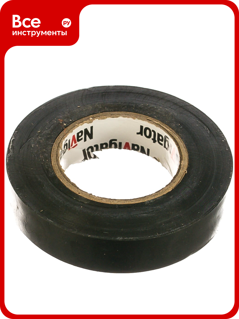 Изолента ПВХ Navigator 15мм 20м черный NIT-B15-20/BL 71103
