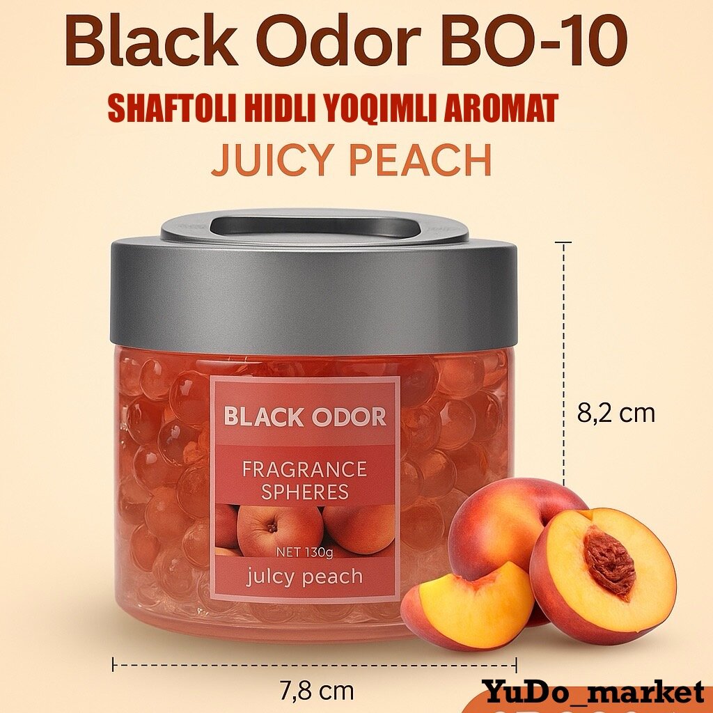Ароматизатор Black Odor "Juicy Peach", для освежителя воздуха OSVEJITEL