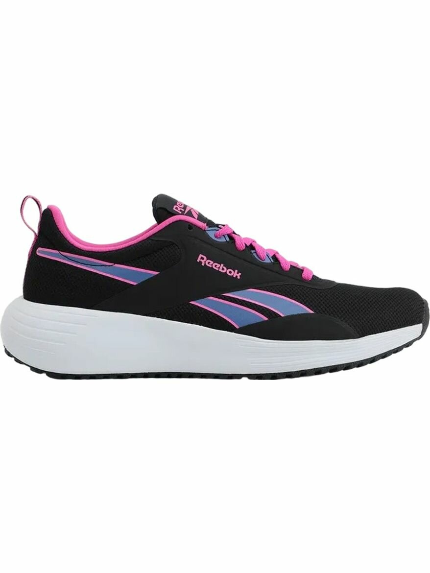 Кроссовки Reebok REEBOK LITE PLUS 4, полнота F, размер 5 US, черный, розовый, фиолетовый