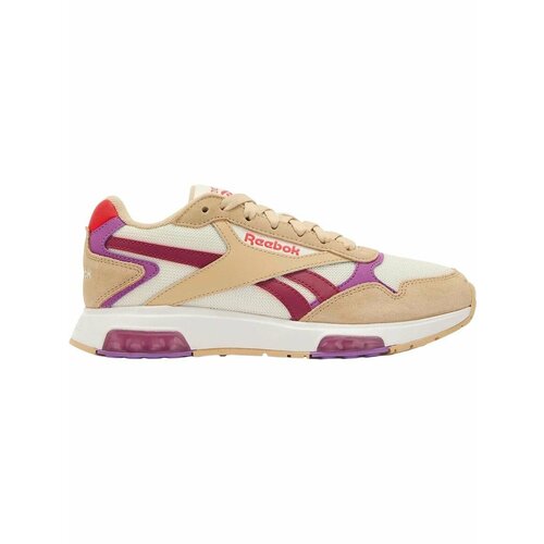 фото Кроссовки reebok glide dmx w, полнота f, размер 6 us, бежевый/фиолетовый