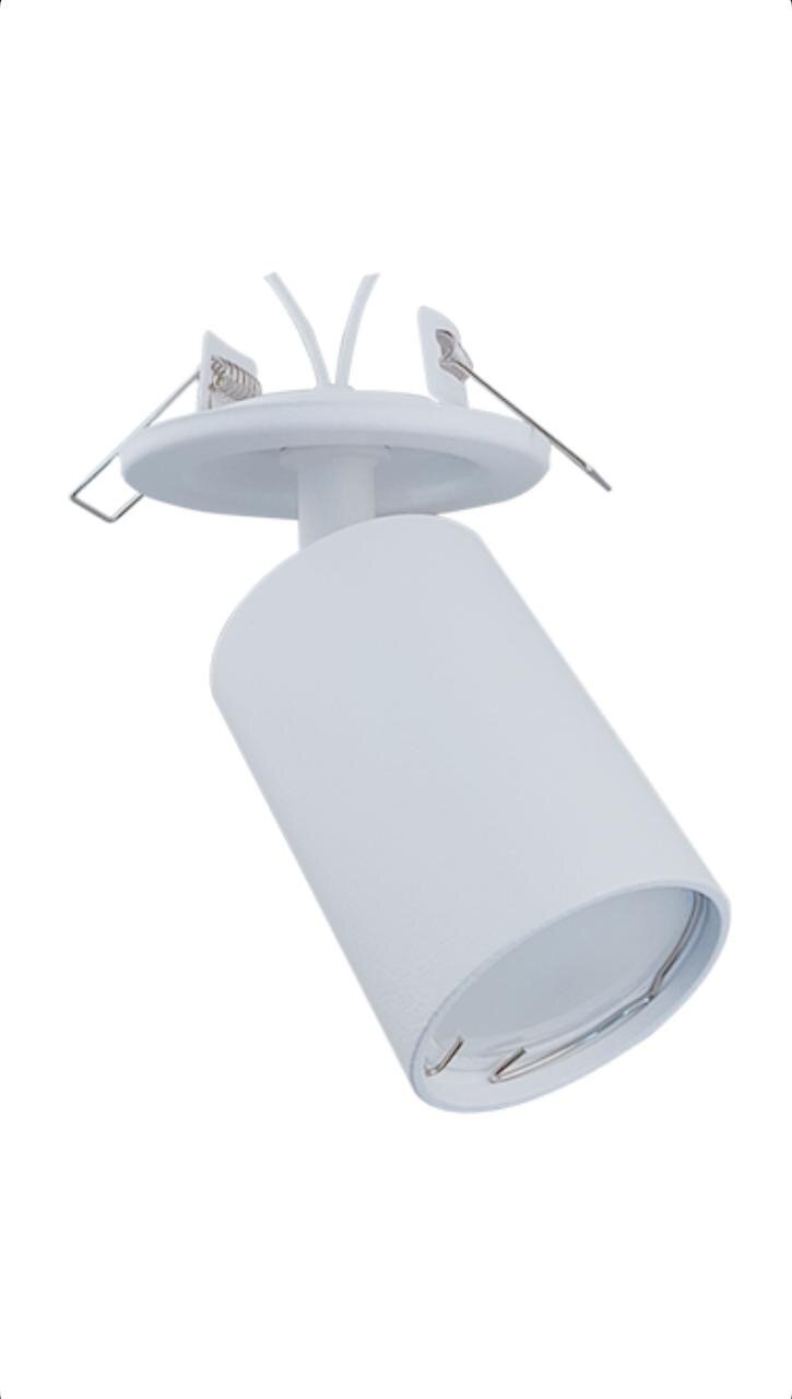 Светильник встраиваемый поворотный E51A D55 SH WH