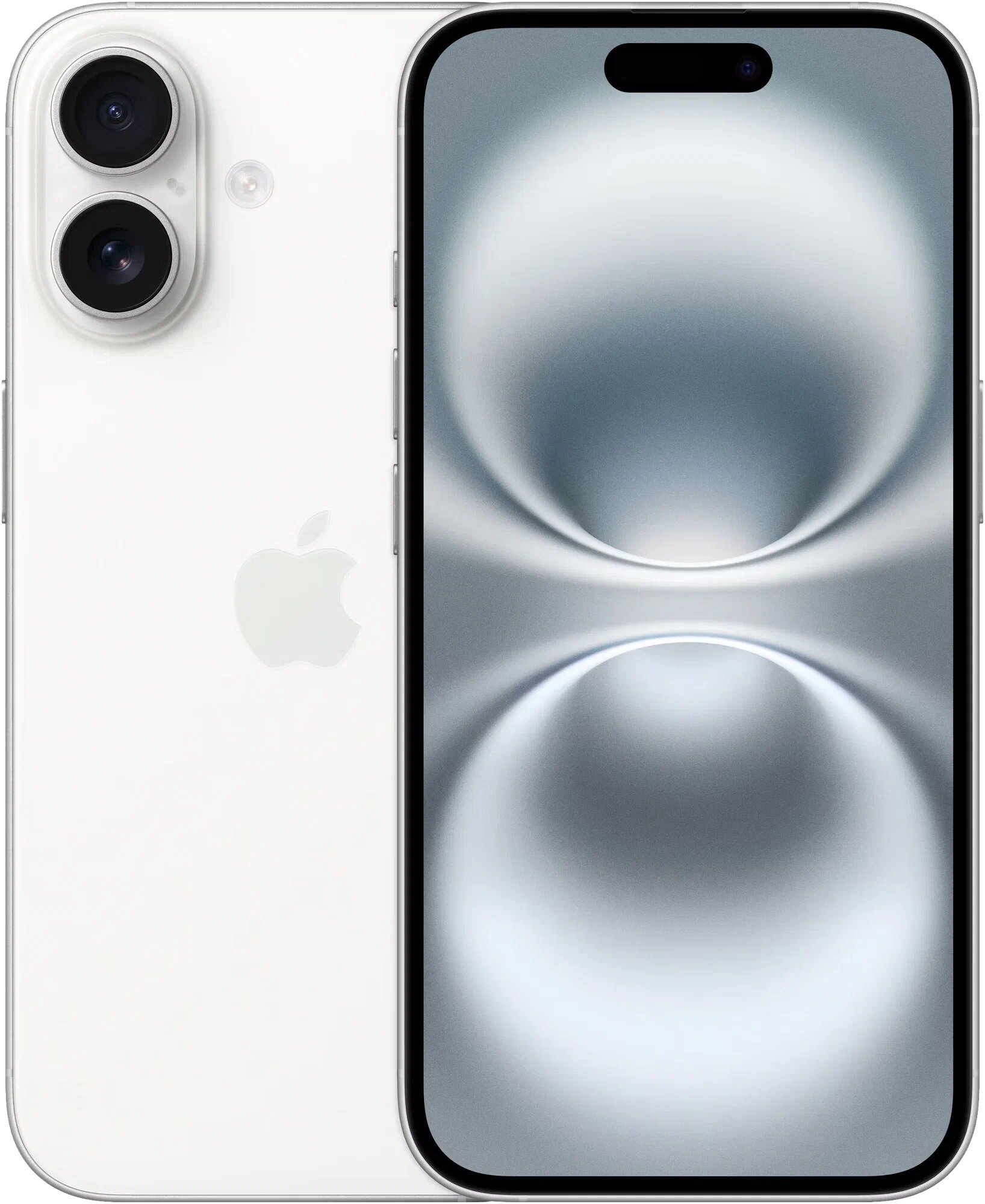 Смартфон Apple iPhone 16 128GB White (Nano sim + e-sim), белый