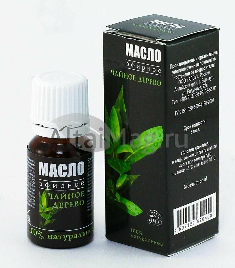 Масло эфирное. Чайное дерево 10мл