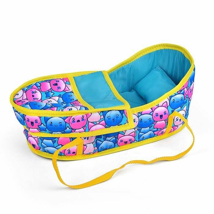 Сумка переноска для куклы Стройтехсервис для куклы  35х16х15 см  синтепон  пенополиуретан