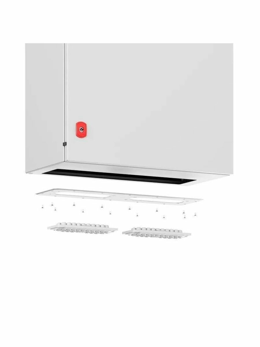 Фланец для шкафов ST с перфорацией тип 3 (343х153) DKC R5FPST01 — фото 1