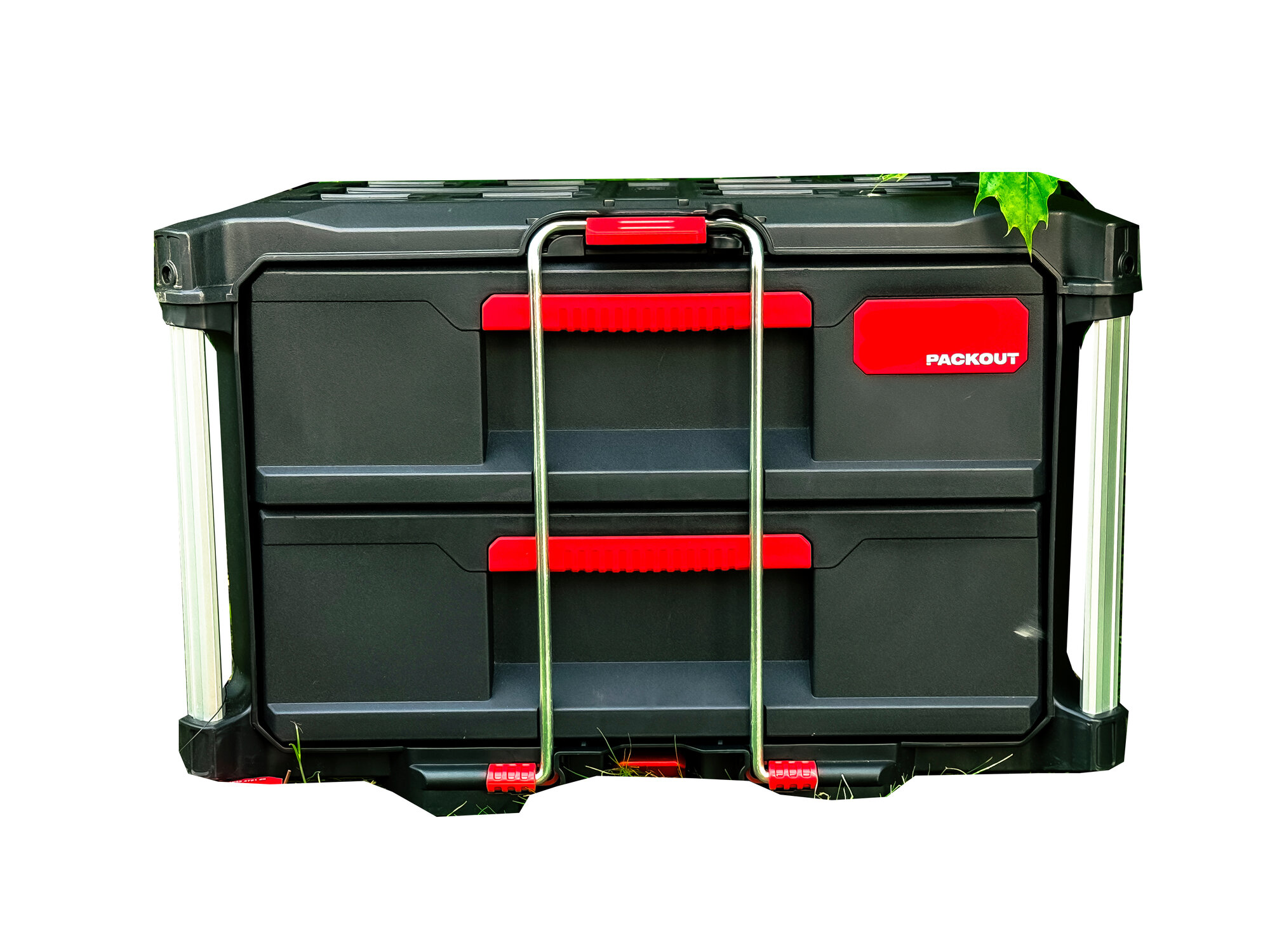 Ящик с 2-мя выдвижными отсеками PACKOUT 4932472129, красный/черный
