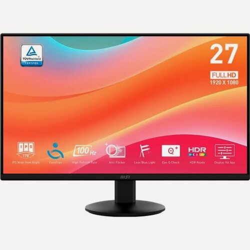 Изображение товара Монитор Msi Pro MP272L 27" черный