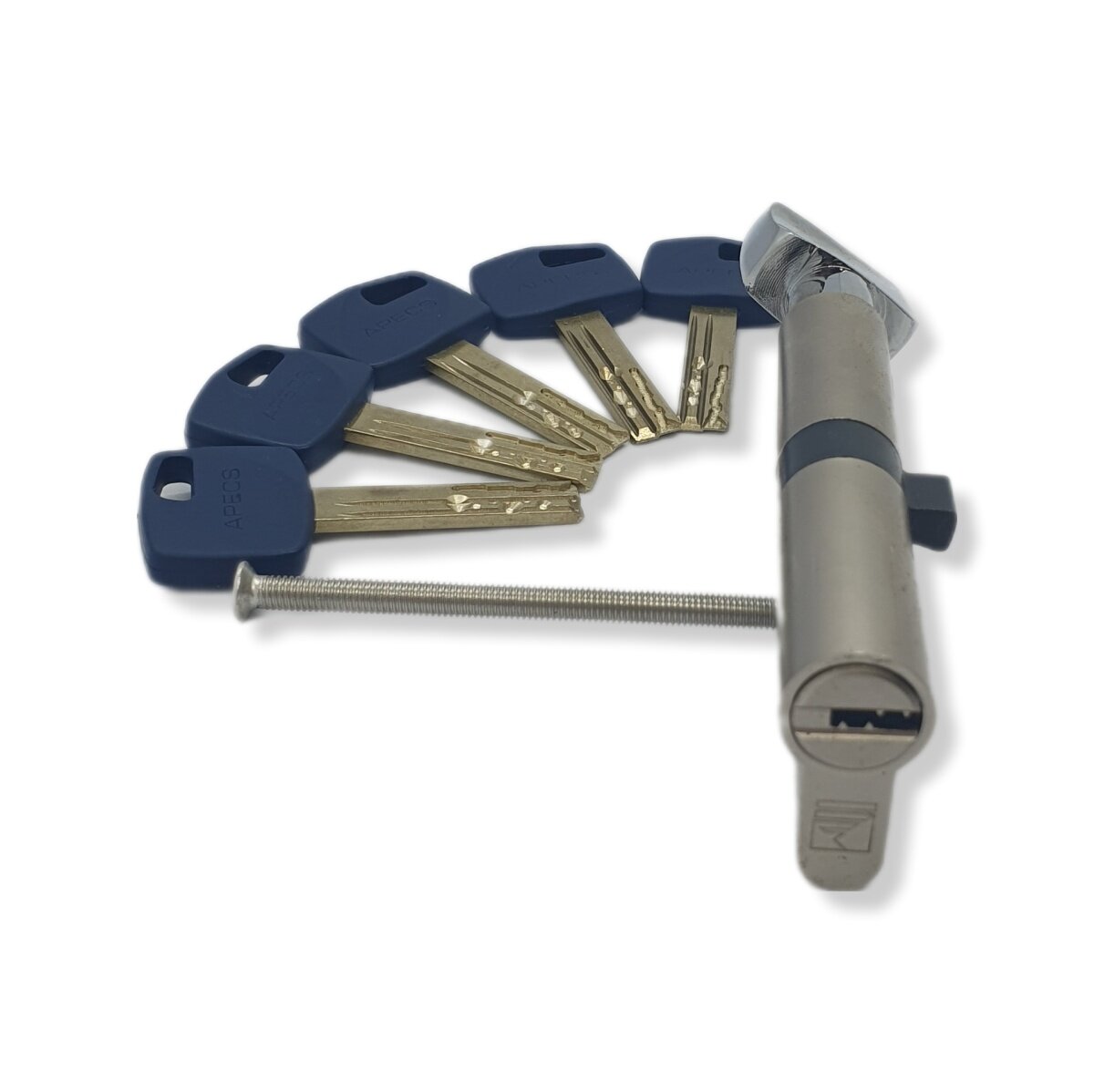 Цилиндровый механизм Apecs Premier XR-100-C15-NI