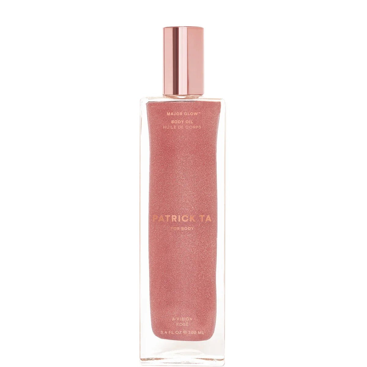 PATRICK TA Major Glow Body Oil A Vision (Rose) – сияющее масло для тела ,100 мл