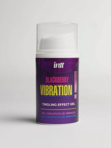 Изображение товара Intt жидкий вибратор съедобный Ежевика BLACKBERRY VIBRATION, Португалия, 15 мл