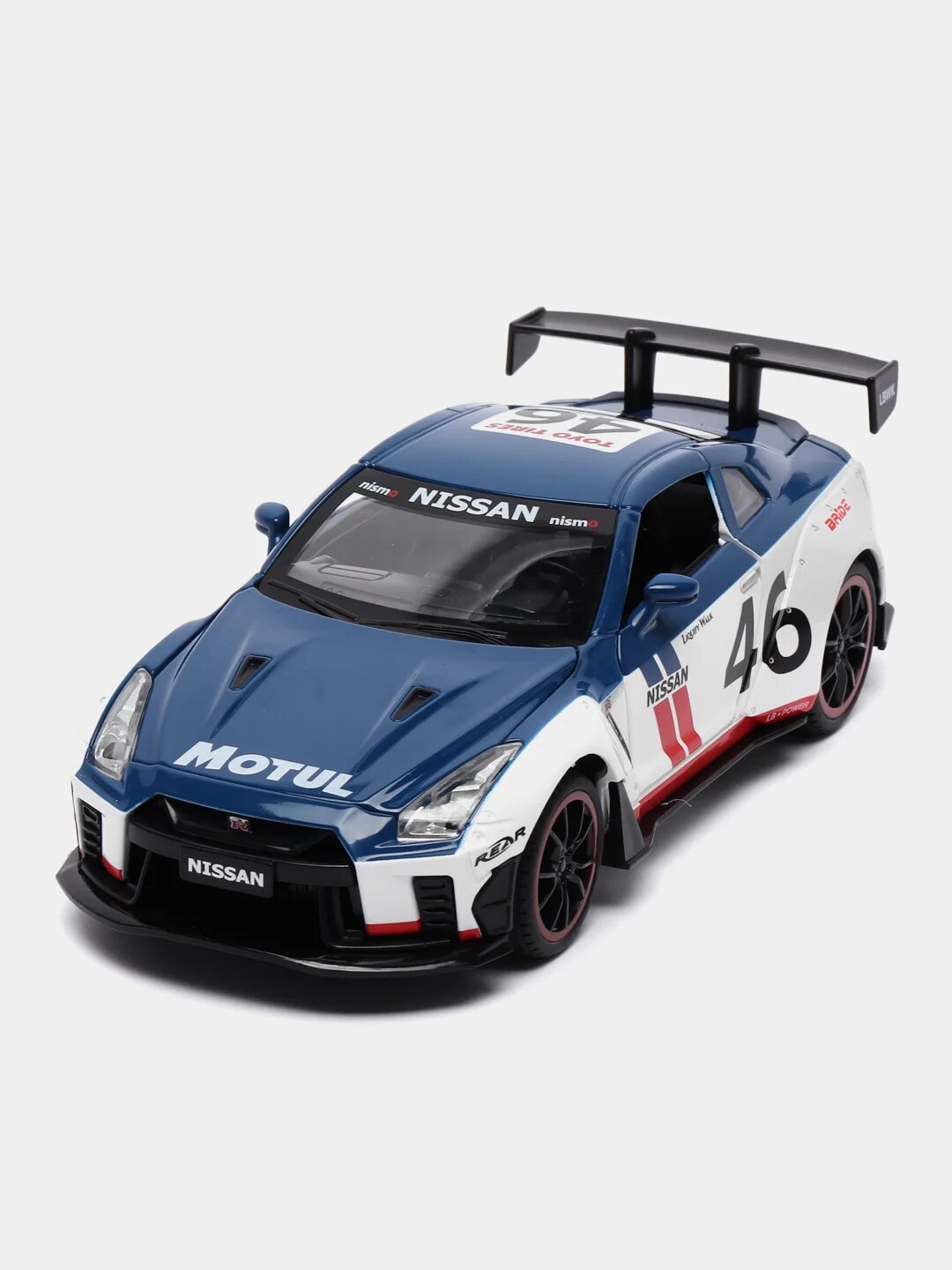 Машина JIAYE MODEL Nissan GTR-35, масштаб 1:22, металлическая