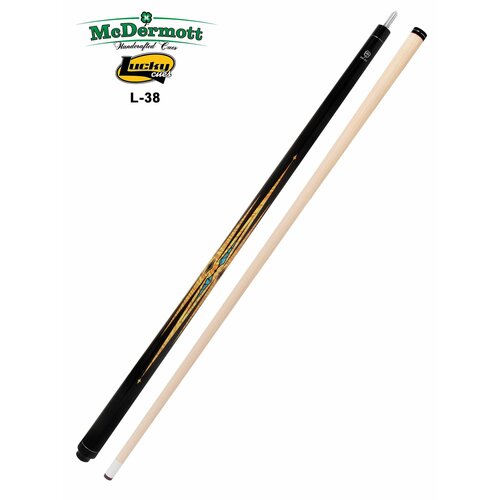 Кий для американского пула McDermott Lucky L38, двухсоставный