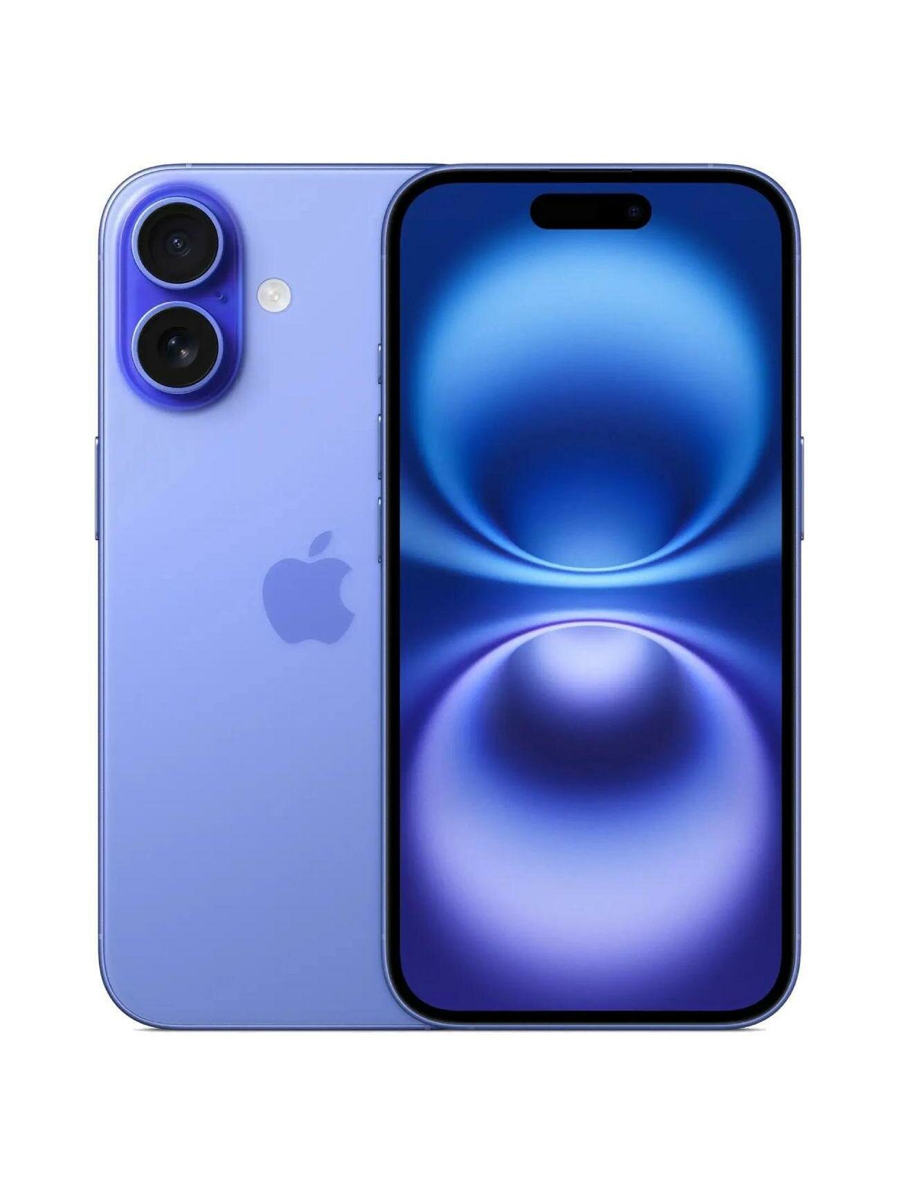 Смартфон Apple iPhone 16 128GB Ultramarine (без RuStore)