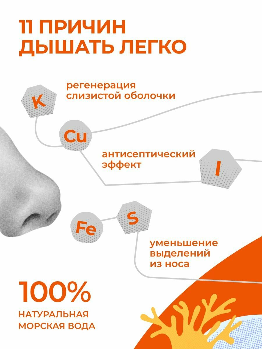Морская вода для промывания носа для детей ЛинАква Беби, 150 мл — фото 1