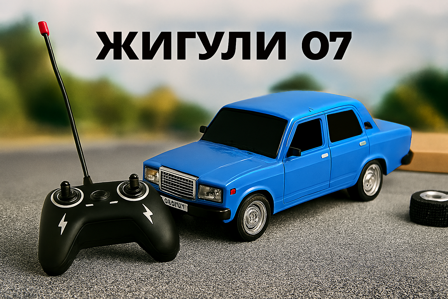 Радиоуправляемая машина «Классическая Лада Жигули», с пультом управления Альтернативные варианты