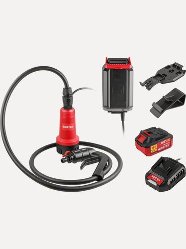 Изображение товара Насос дренажный аккумуляторный с таймером WORTEX WP 1820 с Аккумулятором и зарядным устройством (1334870)
